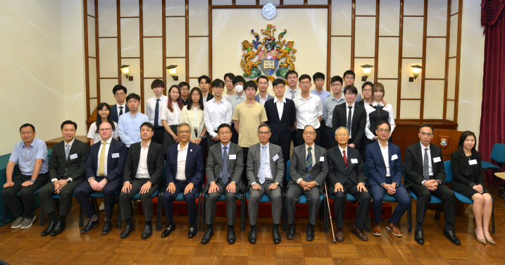 Group photo taken at the end of ceremony